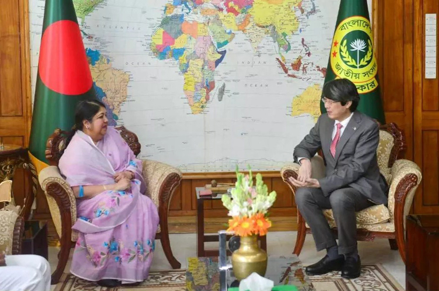 Speaker Shirin seeks greater Japanese investment in economic zones