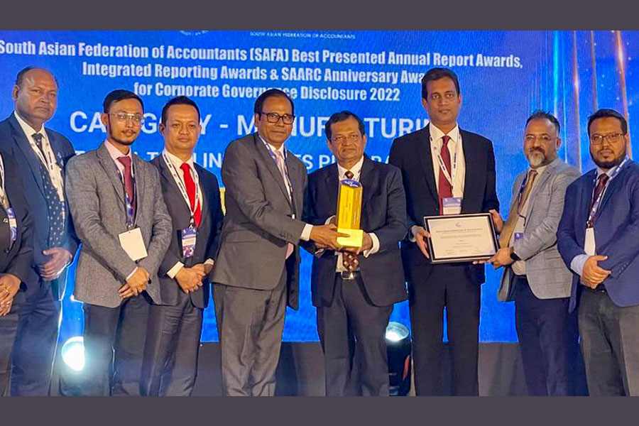 Walton bags SAFA 'Overall Winner' and 'Gold Award' The Financial Express