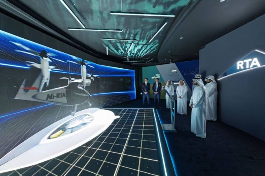 Dubai starts construction on 1st flying taxi 'vertiport' The
